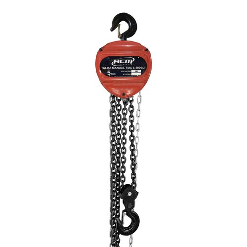 Talha Manual 5Ton x 3Mts TMC5000/3L ACM TOOLS
