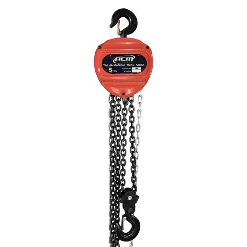 Talha Manual 5Ton x 5Mts TMC5000/5L ACM TOOLS