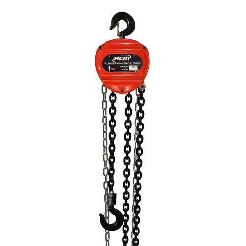Talha Manual 1Ton x 3Mts TMC1000/3L ACM TOOLS