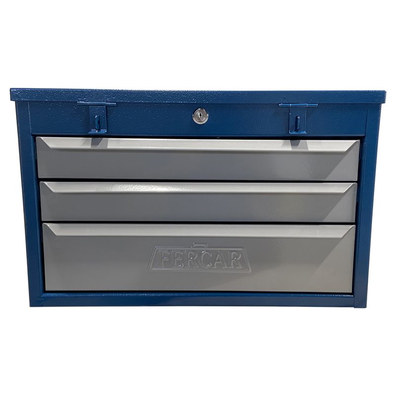 Caixa-Gabinete-com-3-Gavetas-AZUL-G3AZ-FERCAR