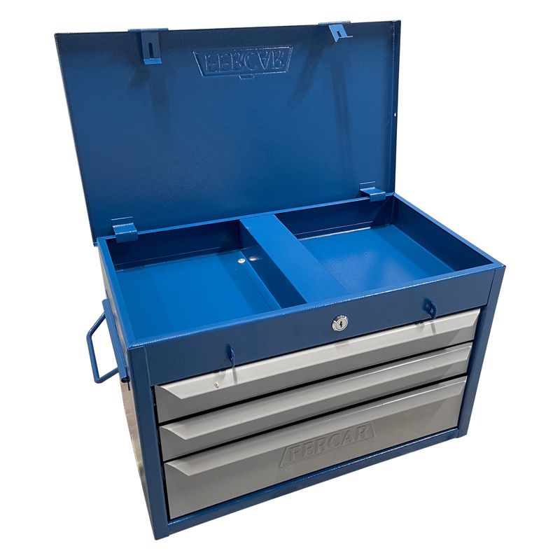 Caixa-Gabinete-com-3-Gavetas-AZUL-G3AZ-FERCAR