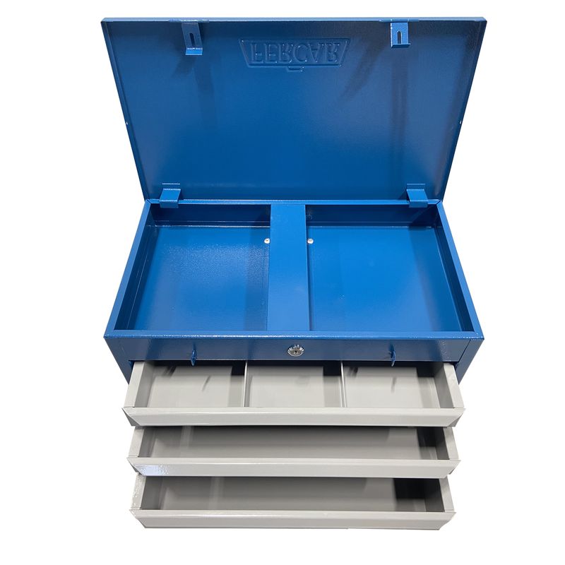 Caixa-Gabinete-com-3-Gavetas-AZUL-G3AZ-FERCAR
