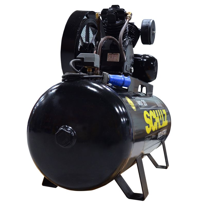 Compressor-de-Ar-MSV20-Max-250Lts-5hp-Trifasico-220v-380v-Schulz-Recondicionado