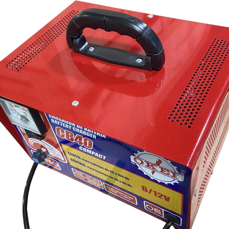 Carregador-Bateria-40A-12V-CB-40-COMPACT-OKEI-
