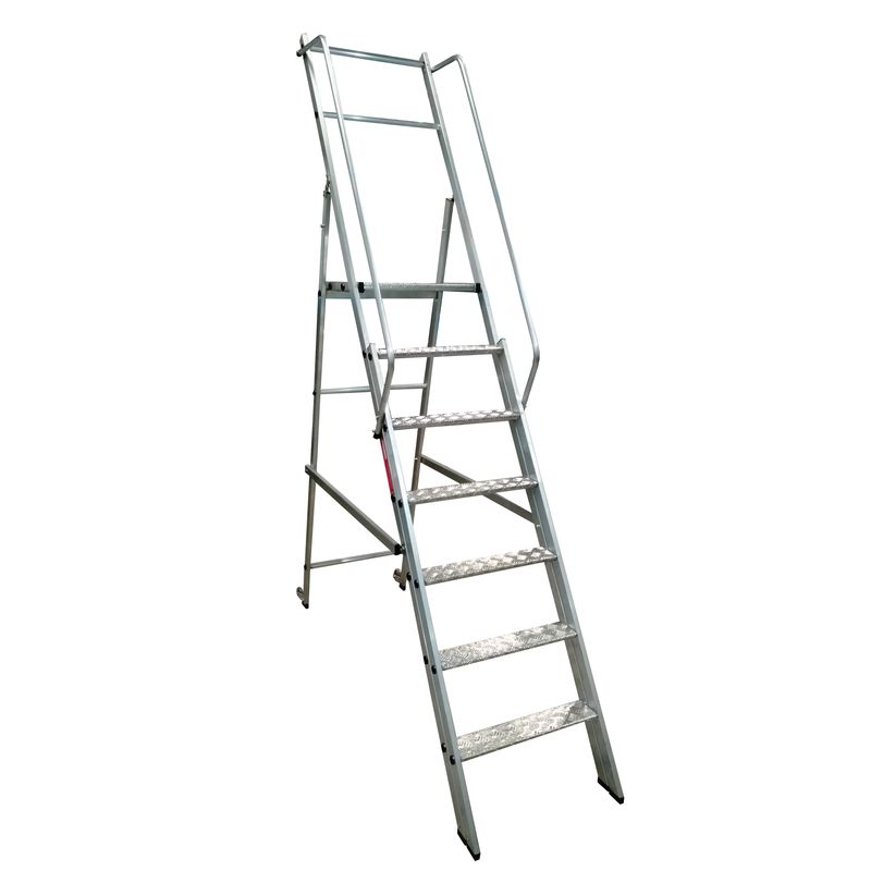 Escada-Plataforma-Dobravel-em-Aluminio-175M-com-06-Degraus-PODIUM1750-ESCALEVE