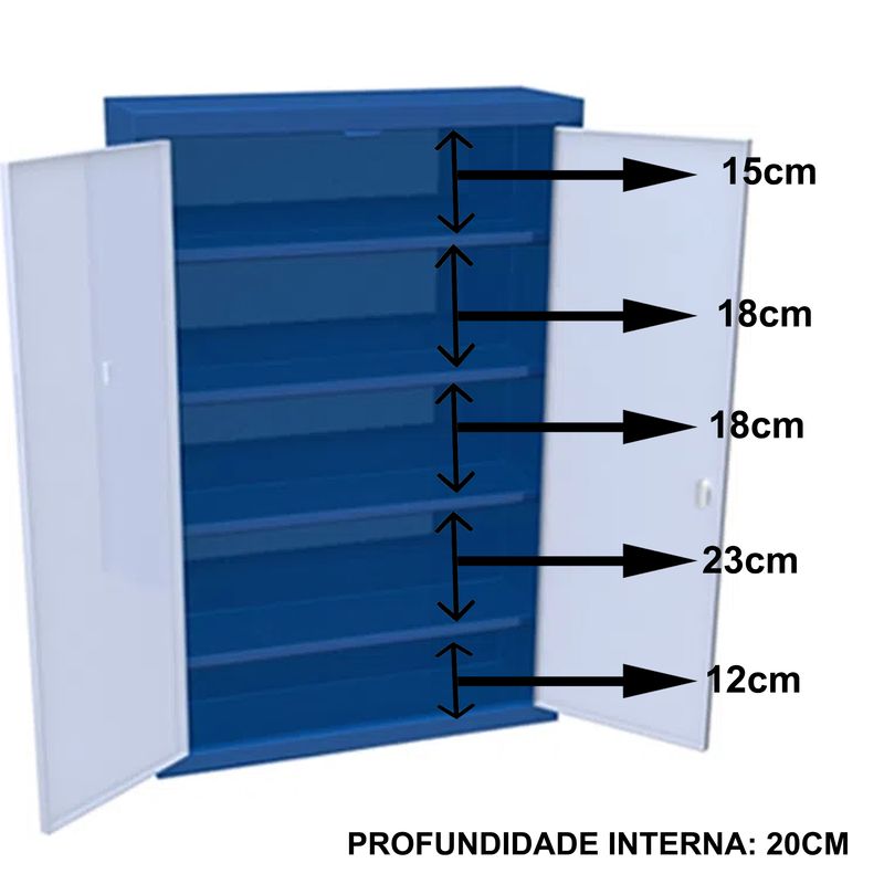 Armario-para-Ferramentas-com-4-Prateleiras-Modelo-10-FERCAR