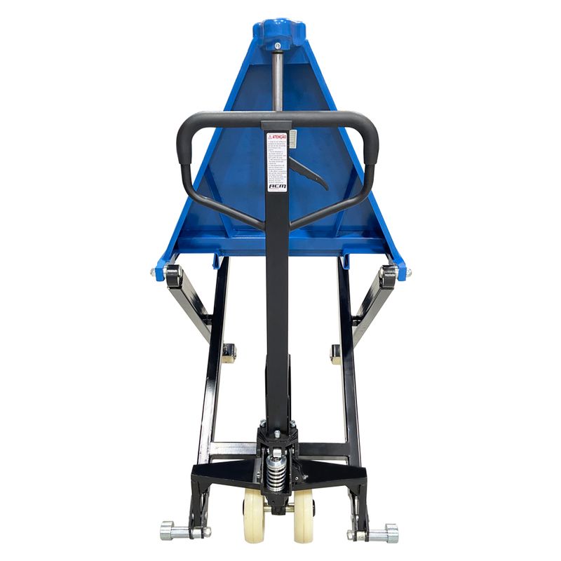 Carro-Hidraulico-Paleteira-Pantografica-Manual-1Ton-largo-TP1000-NYLON-ACM-TOOLS