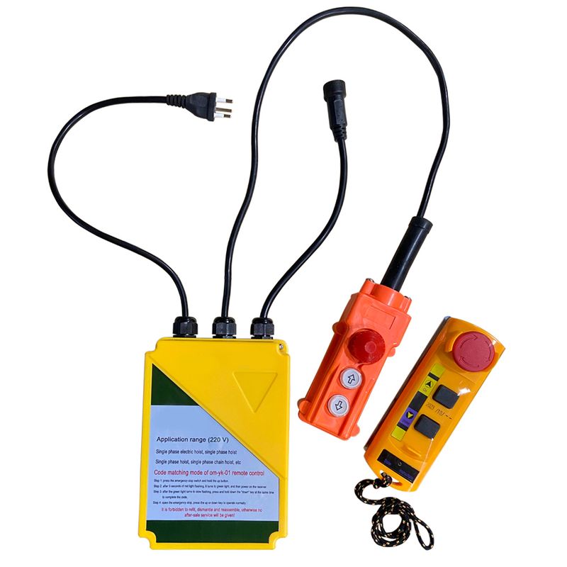 Controle-Remoto-para-Talhas-PA800-2-Botoes-RC2-Stop-ACM-TOOLS