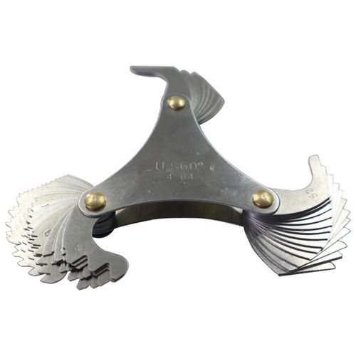 Calibre Pente de Rosca com 51 Lâminas 600 071 Kingtools