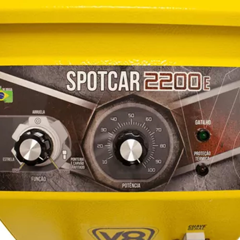 Repuxadeira Eletrica Spooter Spotcar 2200E 220V Mono V8 BRASIL - A Casa ...