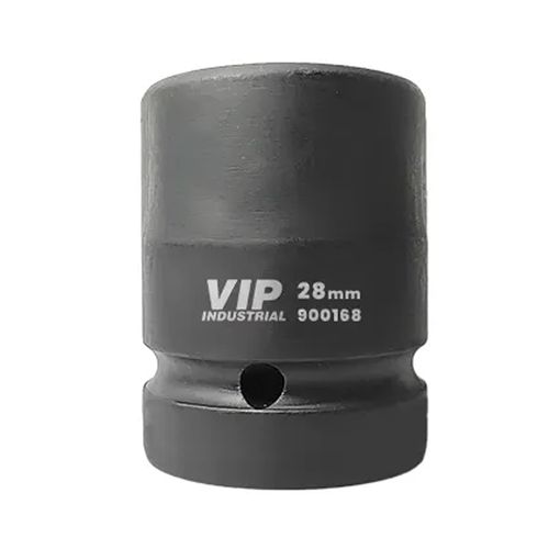 Soquete 1/2X28MM Sextavado Impacto CURTO 900168 VIP INDUSTRIAL