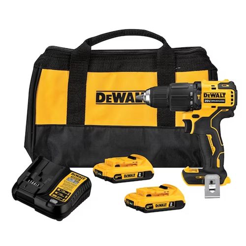 Parafusadeira e Furadeira de Impacto 1/2pol 20V MAX XR ATOMIC DCD709D2-BR DEWALT