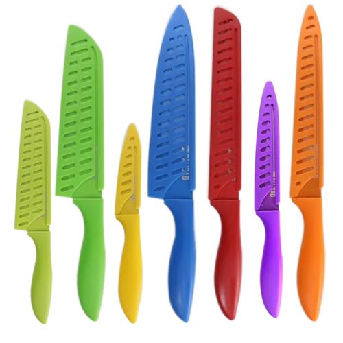 Jogo de facas coloridas para cozinha 7Peças 7914255 PALISAD