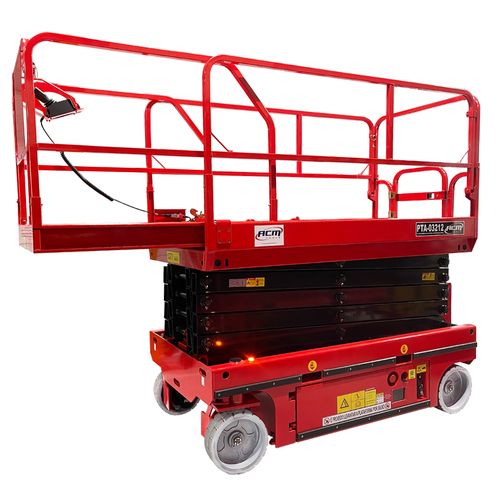 Plataforma Elevatória Hidráulica Autopropulsora 12Mts 320KG PTA03212 ACM TOOLS