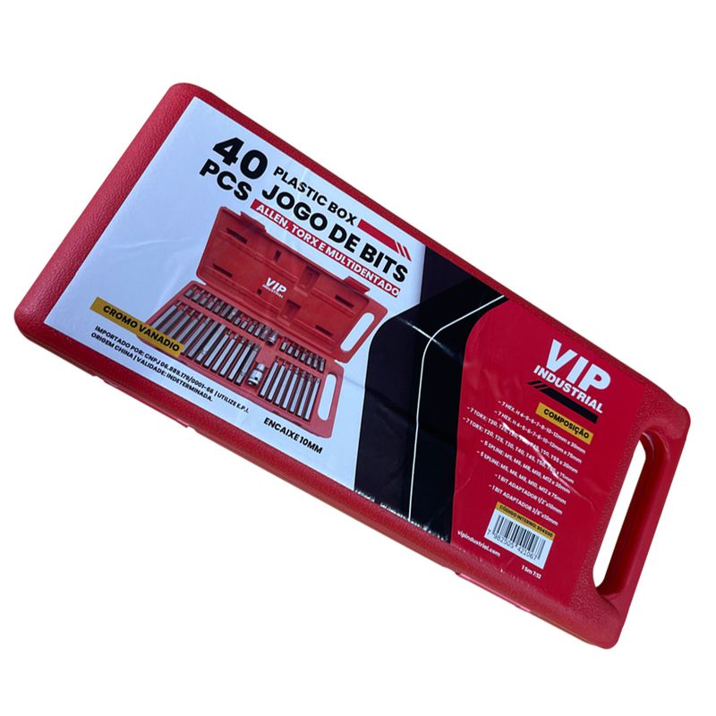 Jogo-de-Bits-com-40-pecas-Plastic-Box-904500-VIP-INDUSTRIAL