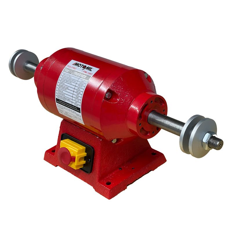 Politriz-de-Bancada-1cv-220V-60Hz-Trifasica-PMI-100T-MOTOMIL