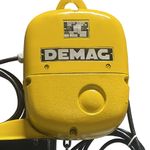 Talha-Eletrica-Fixa-de-Corrente-500Kg-x-4Mts-2-Velocidades-PK5N-1F-DEMAG-RECONDICIONADO-