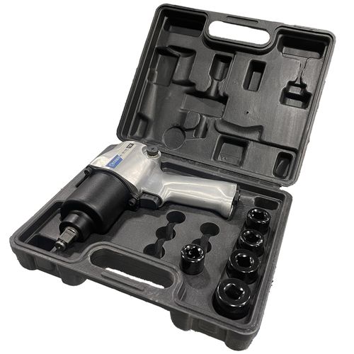 Chave de Impacto 1/2pol 680Nm com Maleta e 5 Soquetes 9165 BREMEN