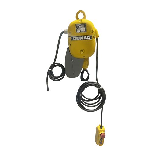 Talha Elétrica 250Kg x 4Mts Fixa PK1N2 DEMAG RECONDICIONADO