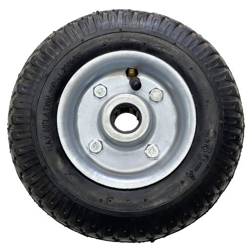 Roda Pneumatica 250X4" ROLETE 7/8" RPC-250X4R 69 GSCAR