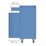 Carro-Porta-Ferramentas-Fechado-60cm-x-40cm-x-90cm-1-gaveta-e-portas-NC-11-NOCRAM