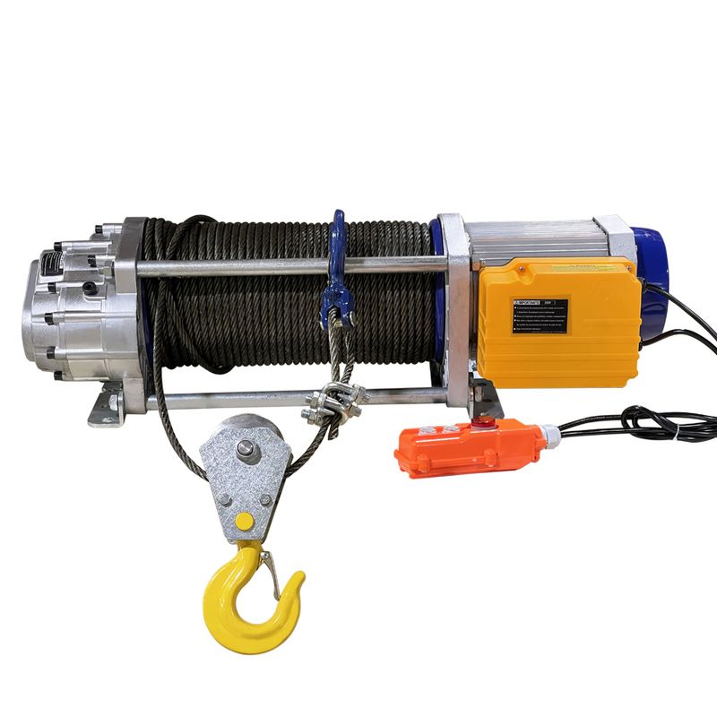 Guincho-Eletrico-1250-2500Kg-com-60Mts-Cabo-de-Aco-Fixo-220V-Monofasico-GE2500-2-60-ACM-TOOLS