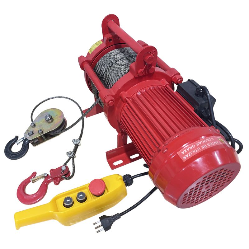 Guincho-Eletrico-1Ton-com-60Mts-Cabo-de-Aco-Fixo-Ferro-220V-Monofasico-GE1000-3F-60-ACM-TOOLS