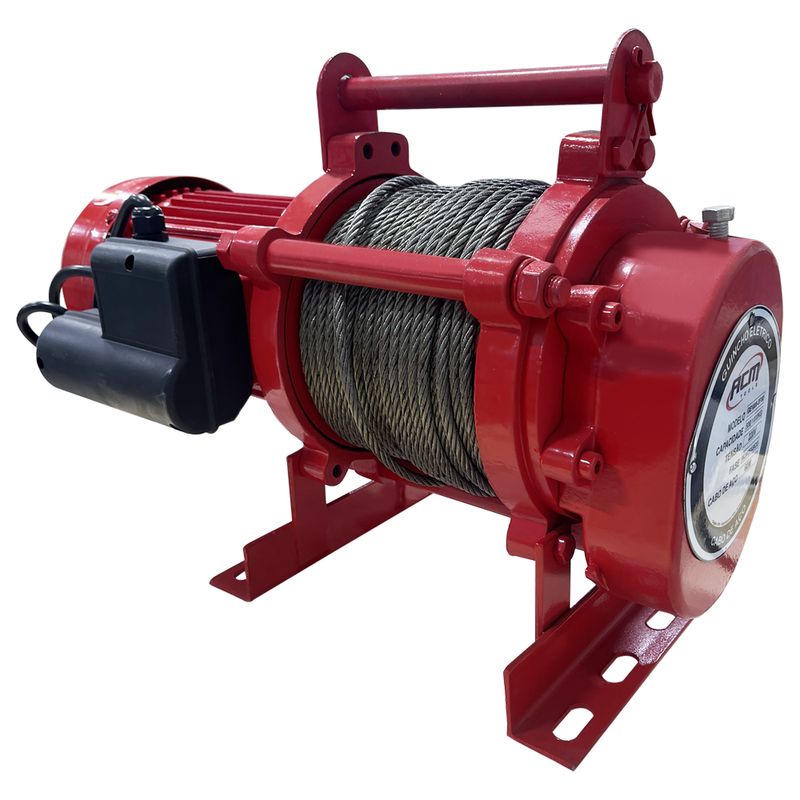 Guincho-Eletrico-1Ton-com-60Mts-Cabo-de-Aco-Fixo-Ferro-220V-Monofasico-GE1000-3F-60-ACM-TOOLS