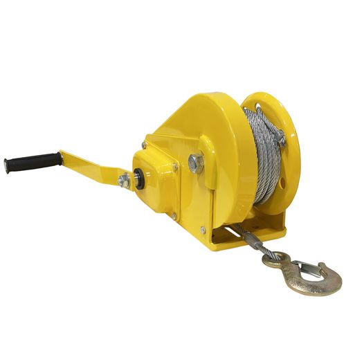 Guincho Manual Carretilha 1180Kg com 12Mts de Cabo de Aço com Freio ACM TOOLS