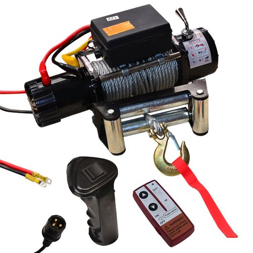 Guincho Elétrico 12V 20000LBS/9070Kgs com Cabo de Aço GE9070-1 ACM TOOLS
