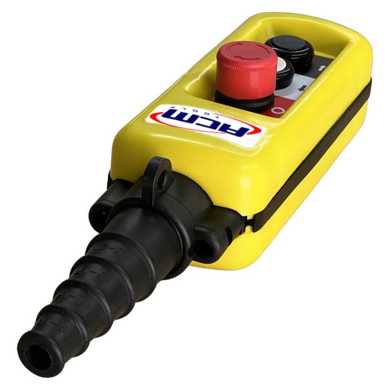 Botoeira-Completa-para-Talhas-Fixas-1-Velocidade-2-Botoes-Sobe-Desce-1-Botao-de-Emergencia-ACM-Tools