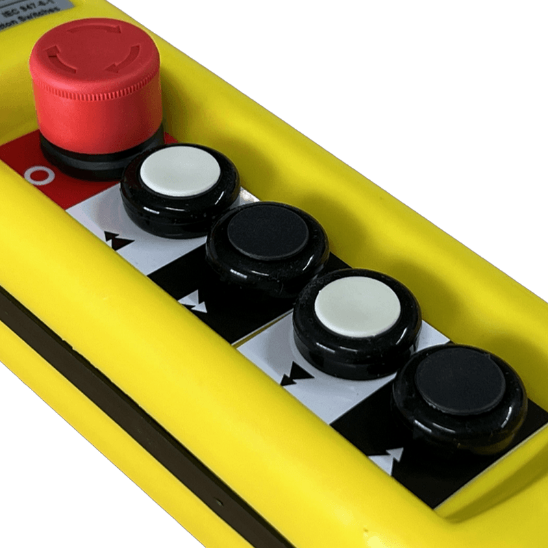 Botoeira-Completa-para-Talhas-com-Troley-Eletrico-1-Velocidade-4-Botoes-1-Botao-de-Emergencia-ACM-TOOLS-