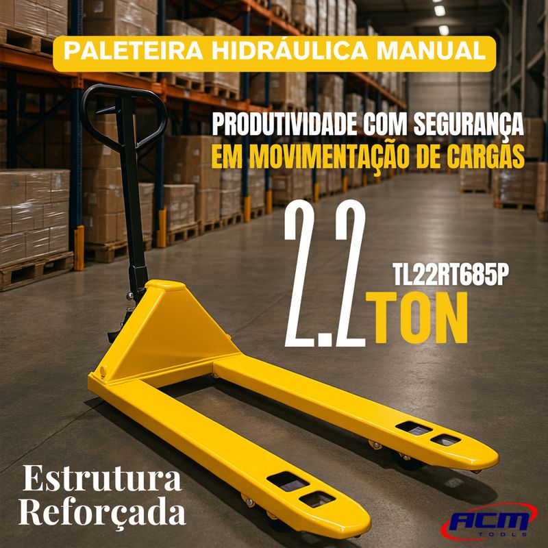 Paleteira-Hidraulica-Manual-22Ton-Largo-Rodas-Poli-Tandem-TL22RT685P-ACM-TOOLS