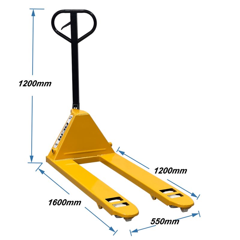 Paleteira-Hidraulica-Manual-22Ton-Estreito-Rodas-Nylon-Tandem-TL22RT550-ACM-TOOLS