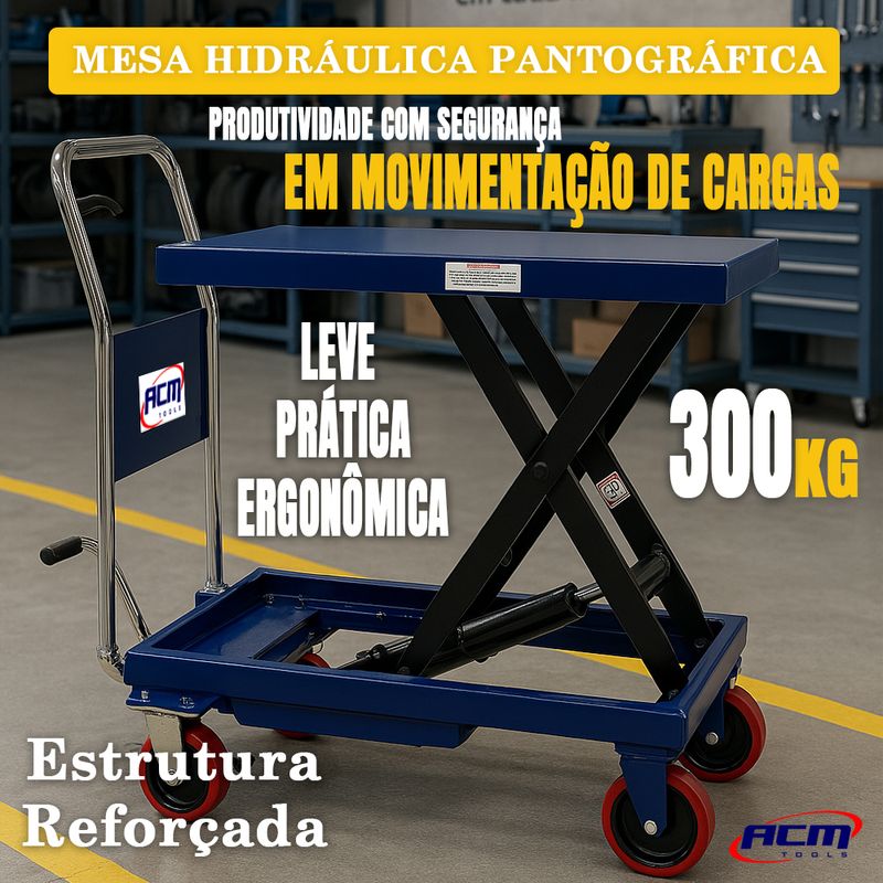 Mesa-Hidraulica-Pantografica-300Kg-M300-09L-ACM-TOOLS