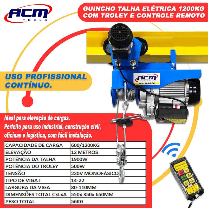 Guincho-Talha-Eletrica-Profissional-com-Troley-1200Kg-12Mts-Elevacao-PAT1200-ACM-Tools--8-.jpg