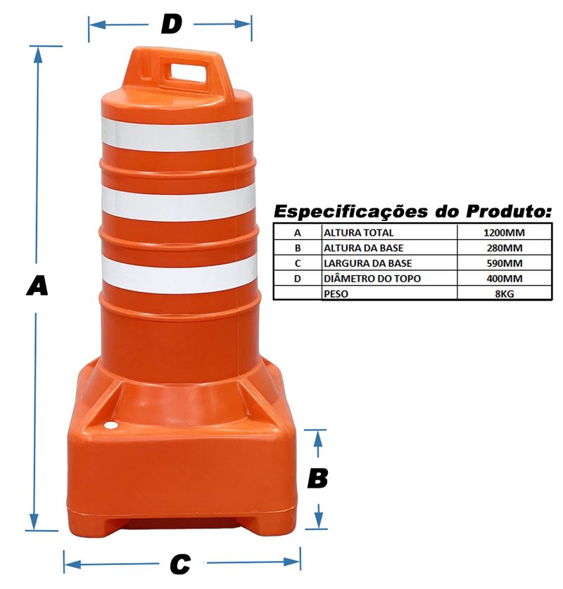 Cone-Barril-sinalizador-de-Trafego-Brasil-Sinal