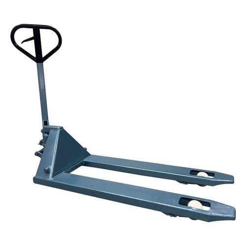 Paleteira Hidráulica Manual 2Ton Estreito Rodas Simples em Nylon DEMATIC RECONDICIONADO