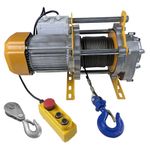 Guincho Eletrico Fixo 1000Kg 30Mts Cabo de Aco 220V Monofasico ACM Tools -1-