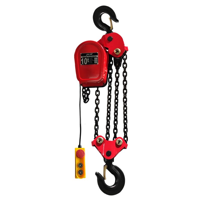 Talha-Eletrica-de-Corrente-10Ton-X-6M-FIXA-POR-GANCHO-380V-TF-GS10000-6-ACM-TOOLS