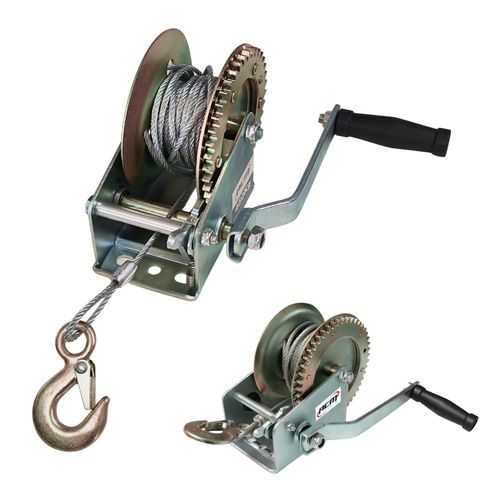 Guincho Manual Carretilha 450Kg com 10Mts Cabo Aço GC450C ACM TOOLS