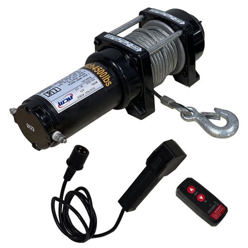 Guincho Elétrico 12V 4500LBS/ 2040KG com Controle Remoto GE2